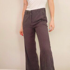 Indigo Child Black White Polka Dot Wide Leg Pants